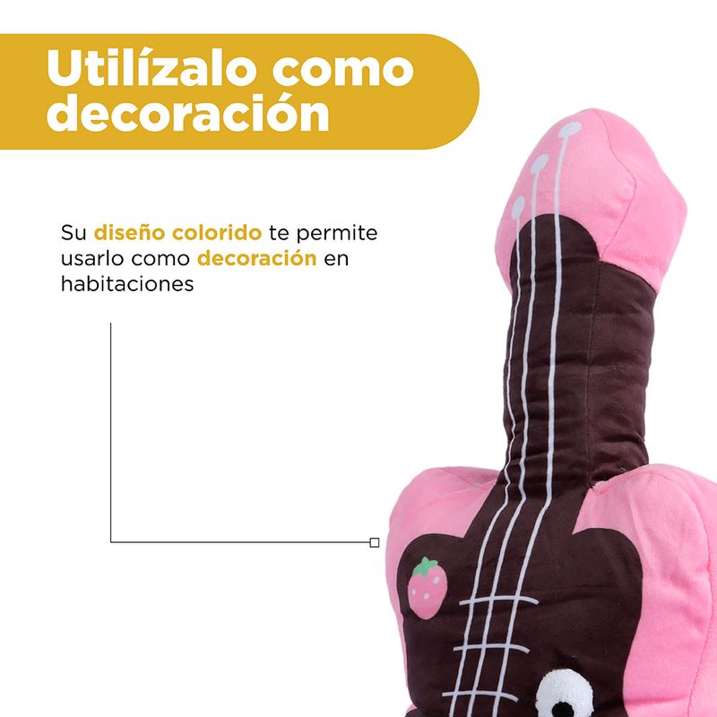 Peluche-fresa-serie-guitarra-rosa-50cm-serie-dundun-Dundun-7-18041