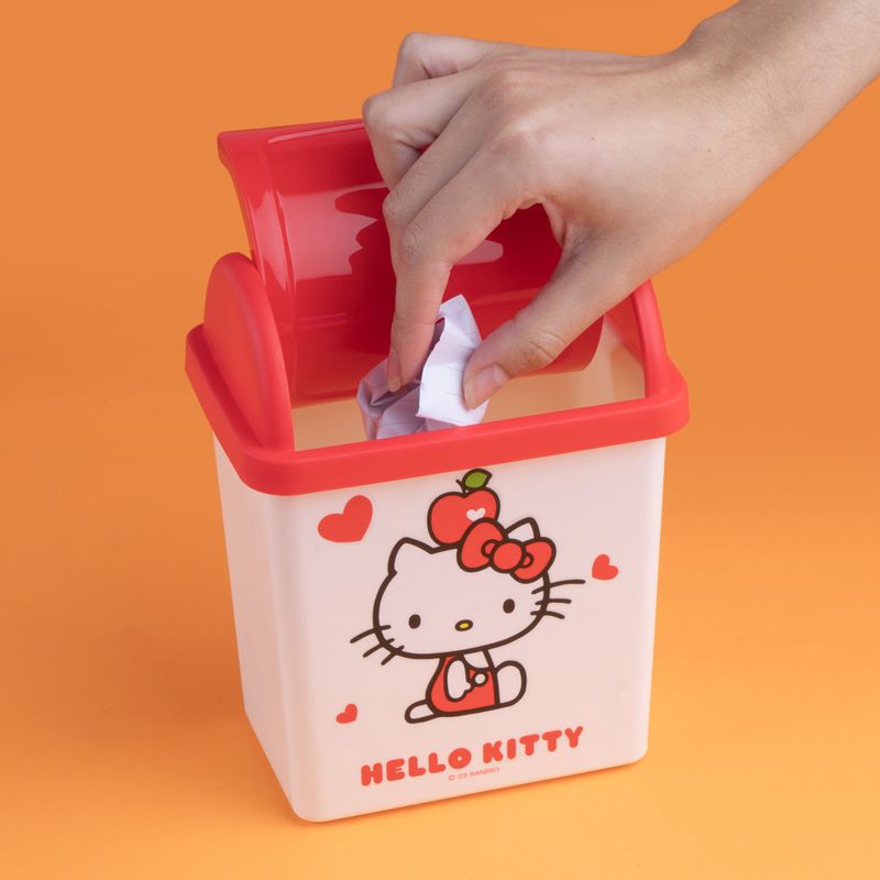 Tacho-de-basura-de-escritorio-hello-kitty-apple-collection-rojo-sanrio-Sanrio-2-17275