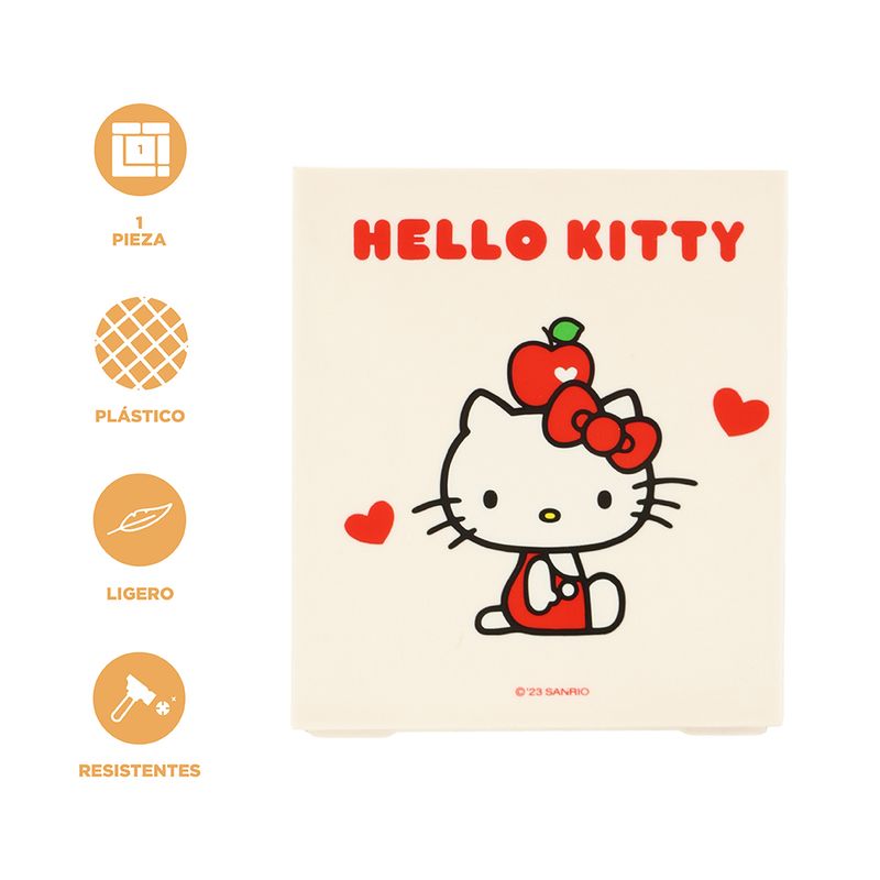 Organizador-de-pl-stico-portalapices-hello-kitty-apple-collection-con-3-ranuras-sanrio-Sanrio-3-18189