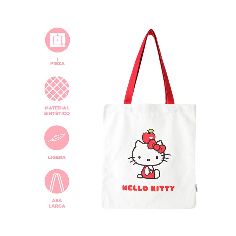 Bolso-de-compras-sanrio-hello-kitty-serie-manzanas-blanco-Sanrio-4-18235