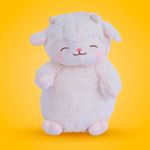 Peluche-cordero-sonriente-beige-14cm-x-16cm-x-27cm-Miniso-2-14478