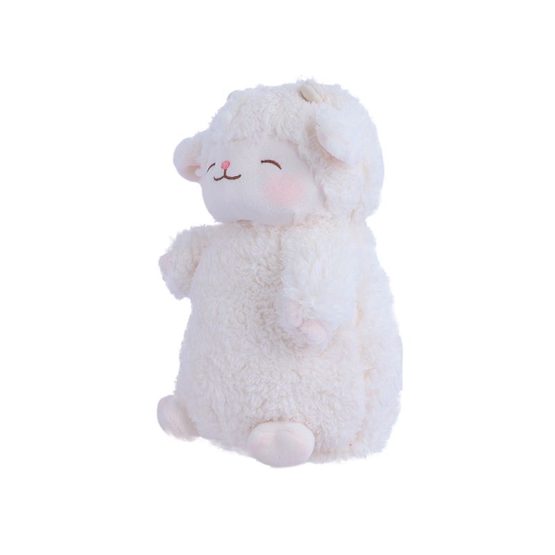 Peluche-cordero-sonriente-beige-14cm-x-16cm-x-27cm-Miniso-1-14478