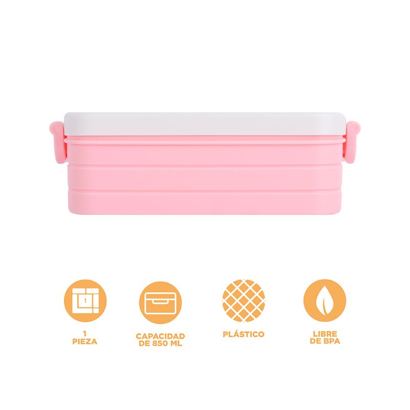 Taper-personajes-sanrio-colecci-n-fresa-bento-box-850ml-rosa-Sanrio-4-18776