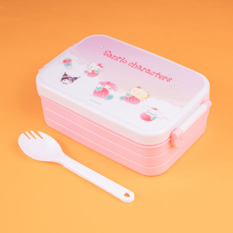 Taper-personajes-sanrio-colecci-n-fresa-bento-box-850ml-rosa-Sanrio-7-18776