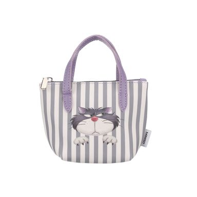 Bolso tote mini disney cat collection lucifer gris -  Disney Cat Collection