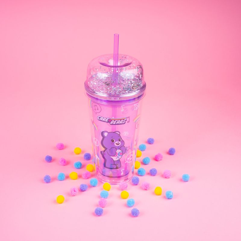 Vaso-de-pl-stico-colecci-n-care-bears-de-doble-pared-con-sorbete-480-ml-morado-Care-Bears-7-18844