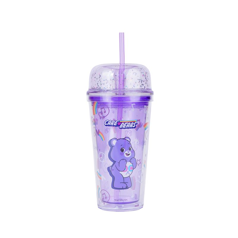 Vaso-de-pl-stico-colecci-n-care-bears-de-doble-pared-con-sorbete-480-ml-morado-Care-Bears-1-18844