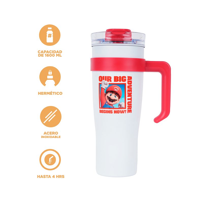 Vaso-de-acero-the-super-mario-bros-collection-con-sorbete-1450-ml-Mario-Bros-3-18701