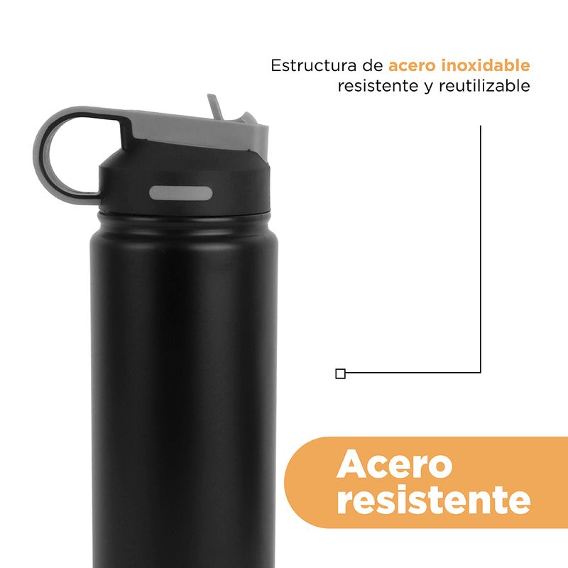 Vaso-de-acero-inoxidable-de-color-solido-con-asa-y-tapa-con-sorbete-900-ml-negra-Miniso-7-18708