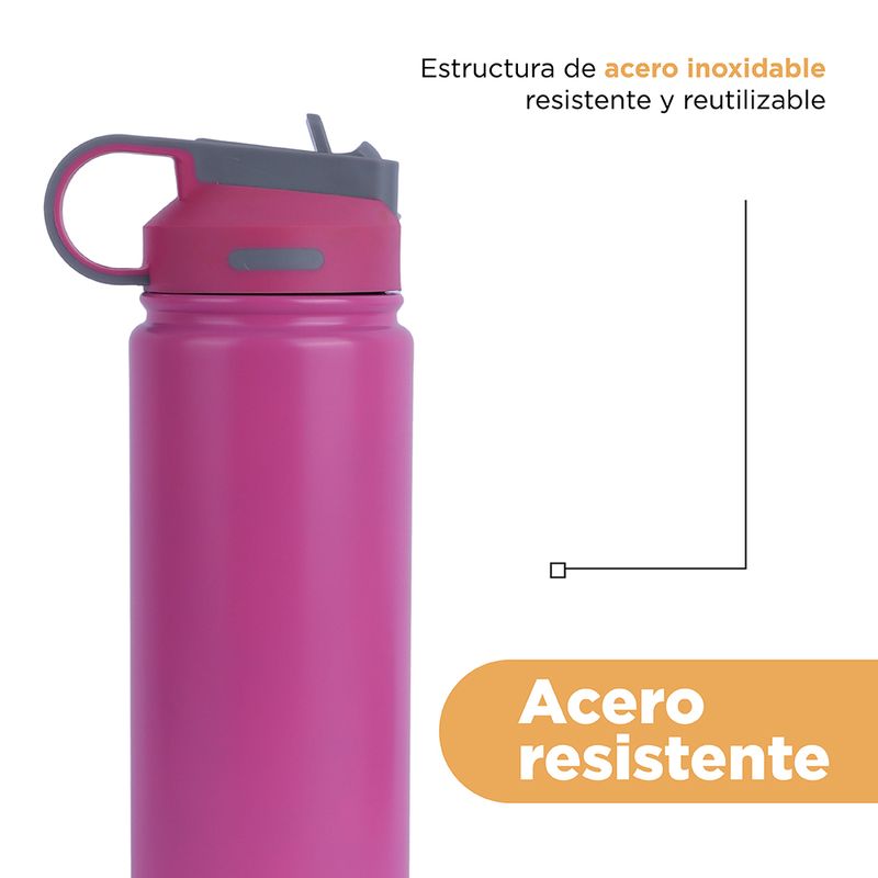 Vaso-de-acero-inoxidable-de-color-solido-con-asa-y-tapa-con-sorbete-900-ml-rosa-Miniso-6-18709
