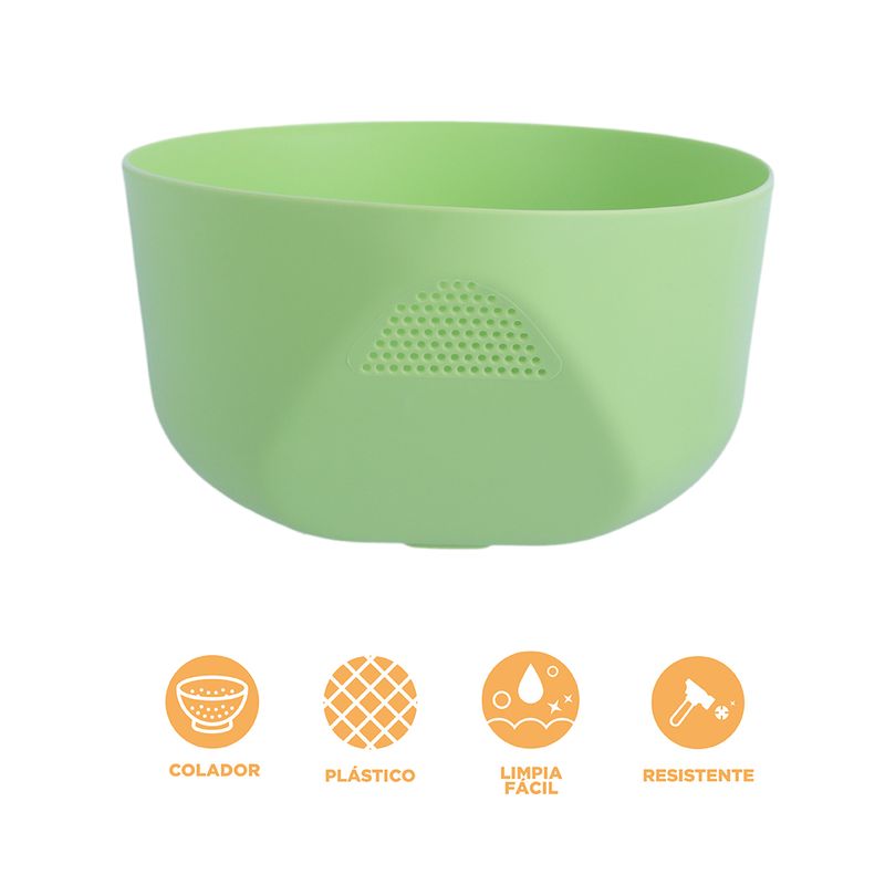 Colador-de-cocina-de-una-sola-capa-verde-Miniso-3-18480