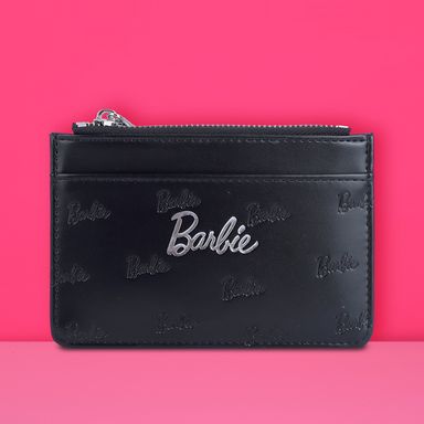 Tarjetero colección barbie rosa negro -  Barbie