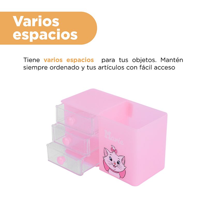 Organizador-de-pl-stico-disney-cat-collection-mini-caja-de-almacenamiento-de-tres-capas-marie-rosa-Disney-Cat-Collection-5-18831