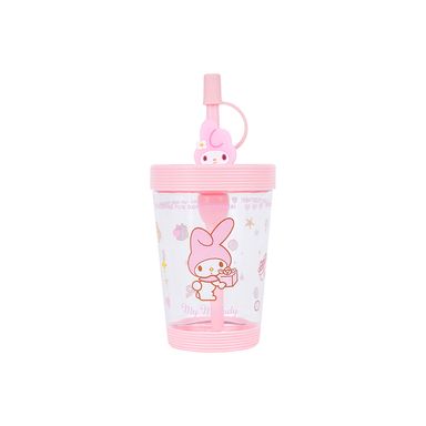 Tomatodo de plástico portátil con sorbete sanrio 535 ml rosa 40x31cm melody -  Sanrio