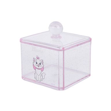 Organizador de plástico de la colección disney cat para joyas y cosméticos marie rosa -  Disney