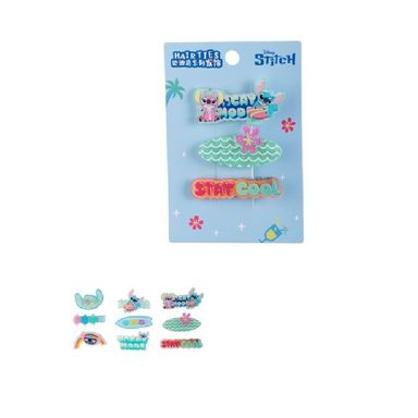 Set de broches para el cabello disney lilo & stitch 3 pzas -  Lilo & Stitch Disney