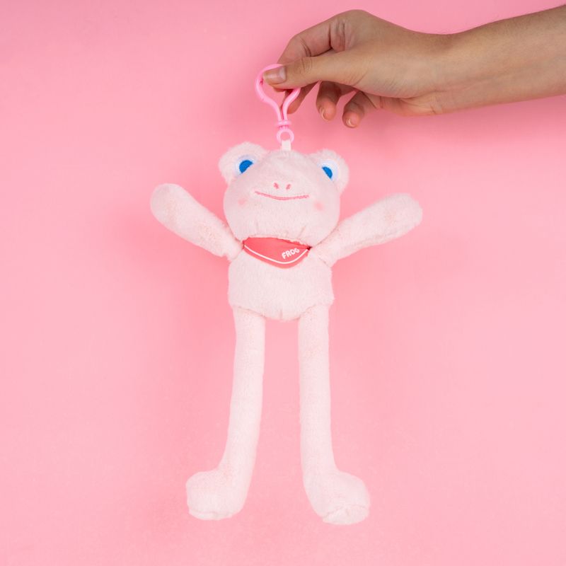 Llavero-de-rana-rosa-patas-largas-30cm-x-8cm-serie-miniso-Miniso-4-16155