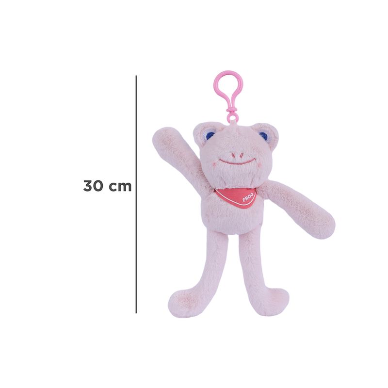 Llavero-de-rana-rosa-patas-largas-30cm-x-8cm-serie-miniso-Miniso-5-16155