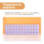 Organizador-de-pl-stico-apilable-serie-p-rpura-M-21x14x6-2cm-Miniso-5-14370