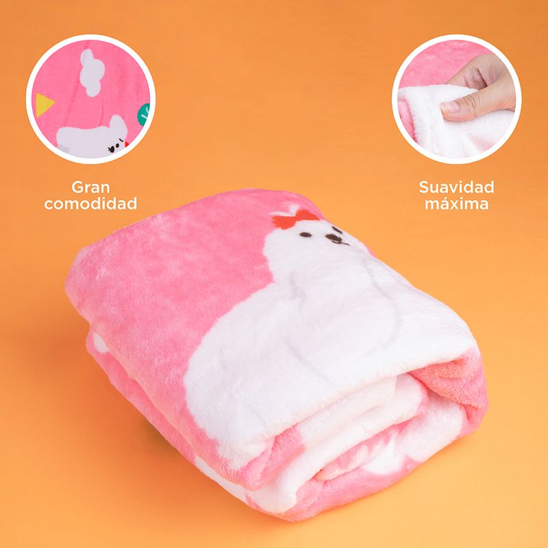 Manta-con-dise-o-de-perritos-rosa-Miniso-5-18000