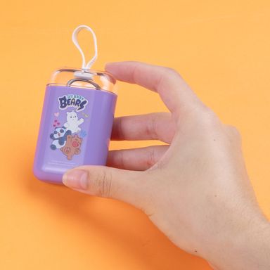Sorbetes de la colección we bare bears baby con estuche morado -  We Bare Bears