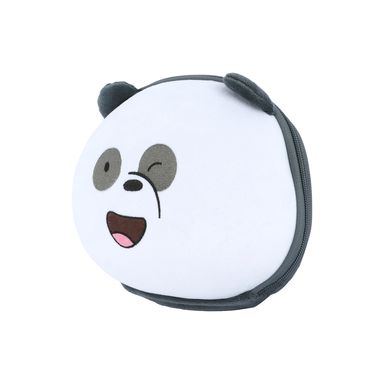 Mochila infantil los osos escandalosos textura suave panda negro -  We Bare Bears