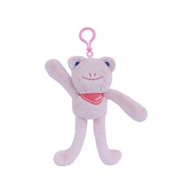 Llavero de rana rosa patas largas 30cm x 8cm serie miniso -  Miniso