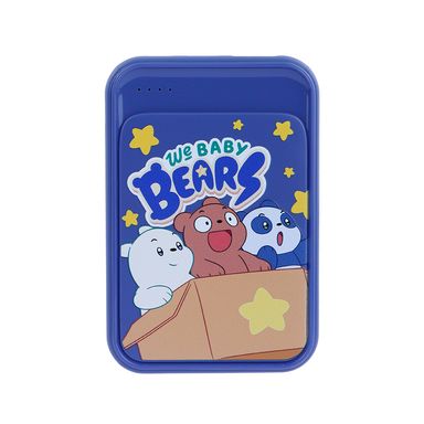 Powerbank 5000 mah colección we baby bears modelo f12 azul -  We Bare Bears