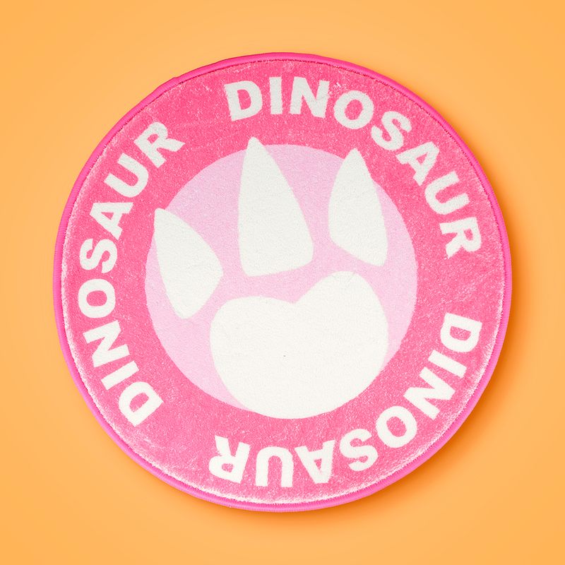 Tapete-decorativo-redondo-de-la-serie-dinosaurio-rosa-60cm-Serie-Dinosaurios-3-16417