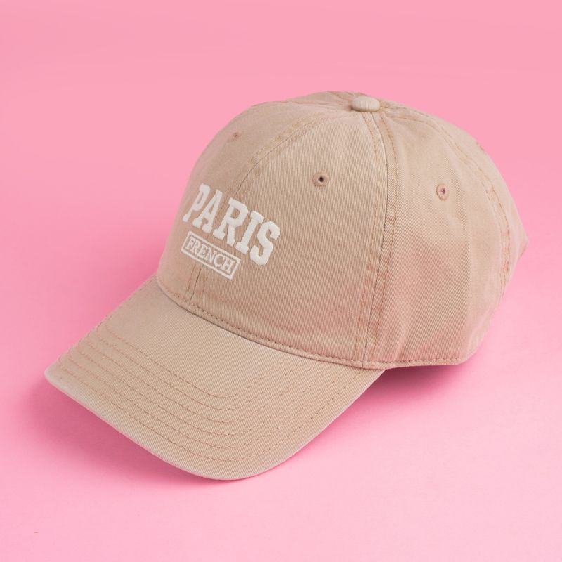 Gorra-de-be-sbol-miniso-bordado-paris-khaki-Miniso-5-17755