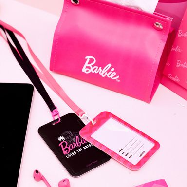 Porta credencial con correa colección barbie -  Barbie