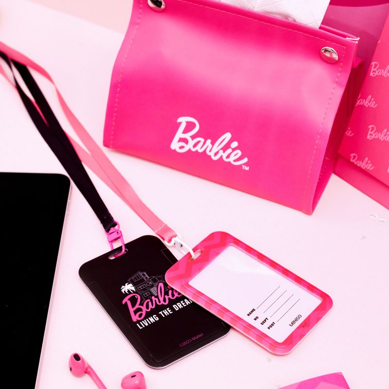 Porta-credencial-con-correa-colecci-n-barbie-Barbie-2-18213