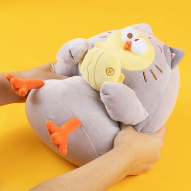 Peluche pollo perezoso 25cm serie dundun -  Miniso