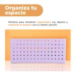 Organizador-de-pl-stico-apilable-serie-p-rpura-L-28x8-2x12-2cm-Miniso-5-14369