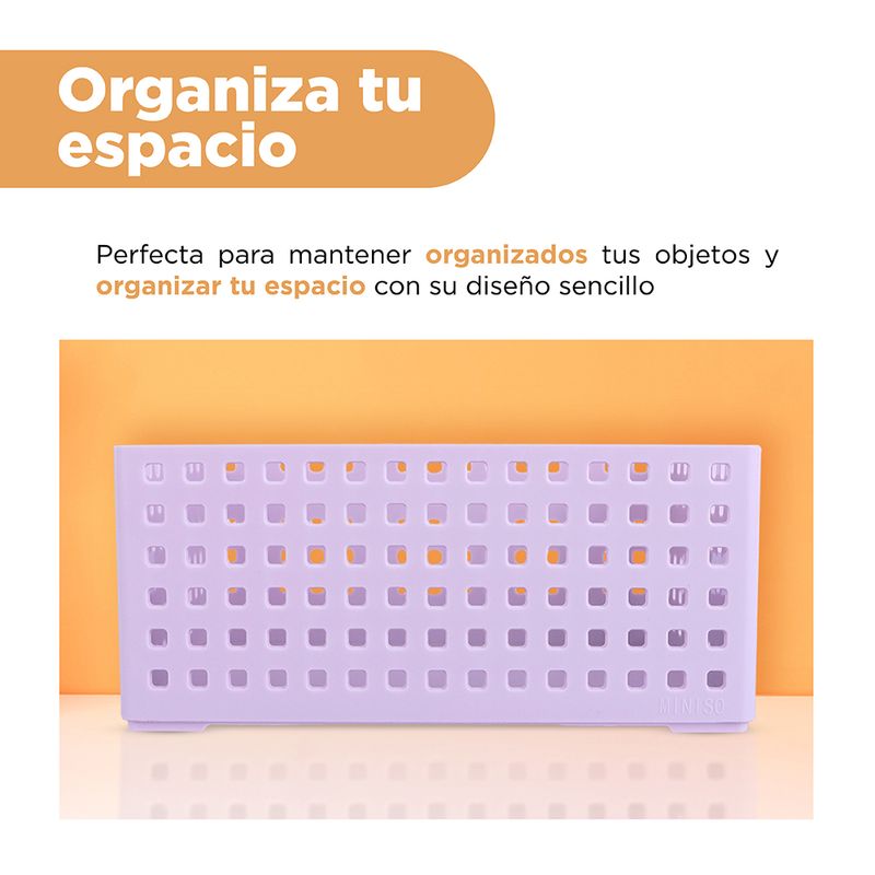 Organizador-de-pl-stico-apilable-serie-p-rpura-L-28x8-2x12-2cm-Miniso-5-14369
