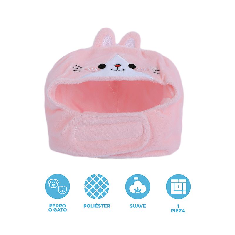 Gorro-para-mascotas-de-gato-grande-10cm-serie-animal-faces-Animal-Faces-3-17853