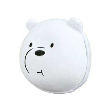 Mochila infantil los osos escandalosos textura suave polar blanco -  We Bare Bears