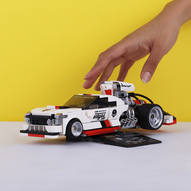 Bloques coche serie hot sales white lightning, 436 pzas 32cm x 23cm x 6cm serie miniso -  Miniso