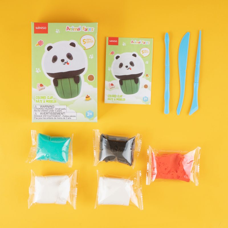 Plastilina-cupcake-5-colores-panda-10cm-x-4cm-x-15cm-serie-animal-faces-Animal-Faces-4-18620