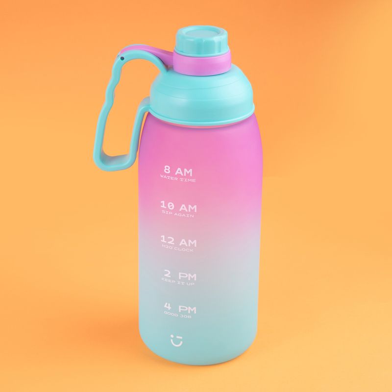 Tomatodo-de-pl-stico-con-asa-de-la-serie-gradient-1800-ml-rosa-y-verde-Miniso-3-18026