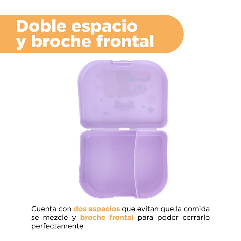 Juego-de-contenedor-para-alimentos-y-botella-de-agua-we-bare-bears-baby-collection-morado-We-Bare-Bears-5-18096
