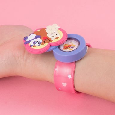 Reloj infantil colección wbb baby rosa -  We Bare Bears