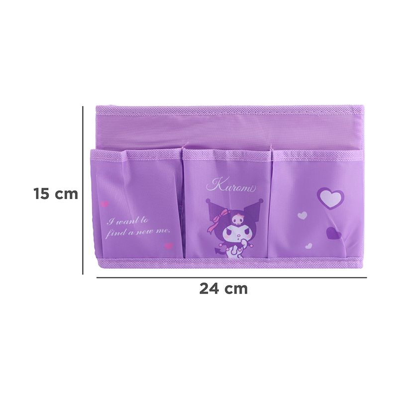 Organizador-de-tela-kuromi-con-3-bolsillos-sanrio-color-lila-Sanrio-8-18726