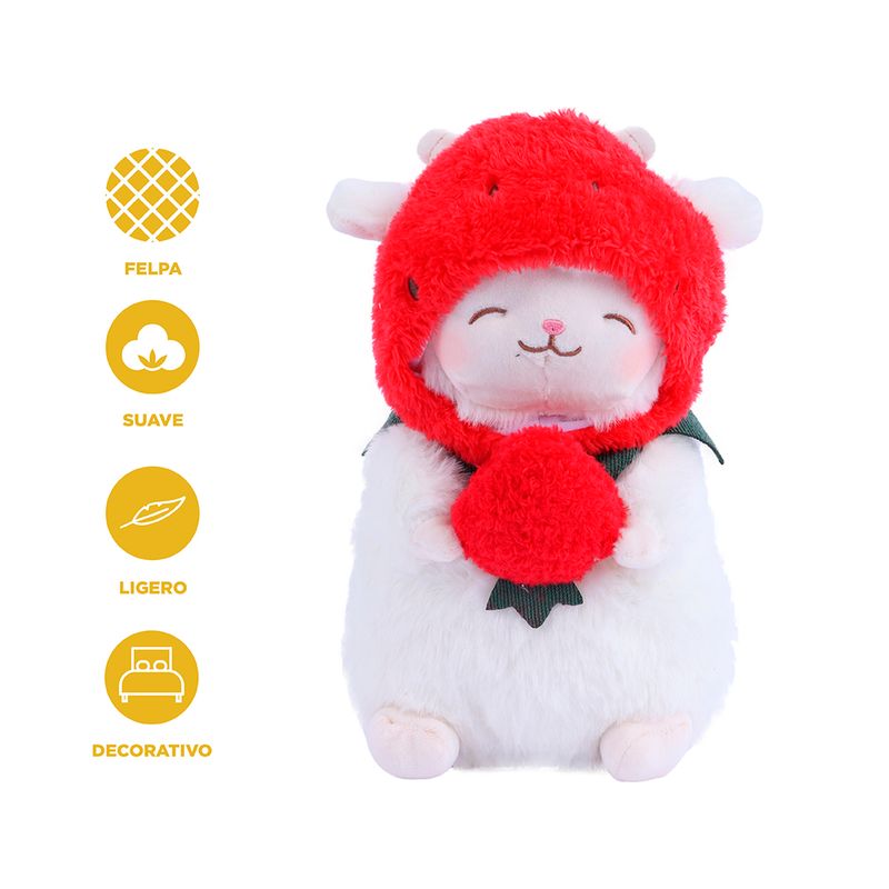 Peluche-de-cordero-lamb-baa-series-fresa-12cm-x-15cm-x-25cm-Miniso-3-18527