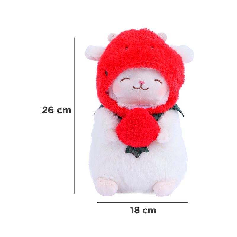 Peluche-de-cordero-lamb-baa-series-fresa-12cm-x-15cm-x-25cm-Miniso-7-18527