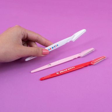 Navaja para depilar cejas 3 pzas hello kitty apple collection -  Sanrio