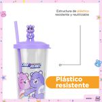 Vaso-de-pl-stico-de-la-colecci-n-care-bears-550-ml-morado-con-sorbete-y-oso-de-pl-stico-Care-Bears-6-19056
