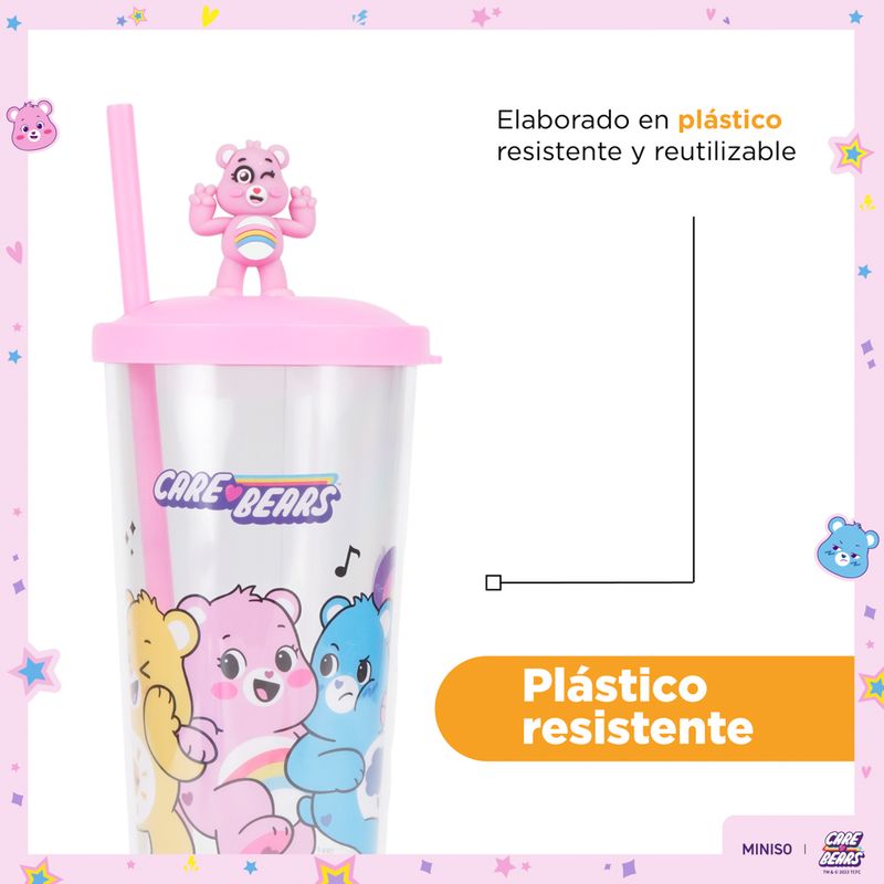 Vaso-de-pl-stico-de-la-colecci-n-care-bears-550-ml-rosa-con-sorbete-y-oso-de-pl-stico-arriba-de-tapa-Care-Bears-6-19057