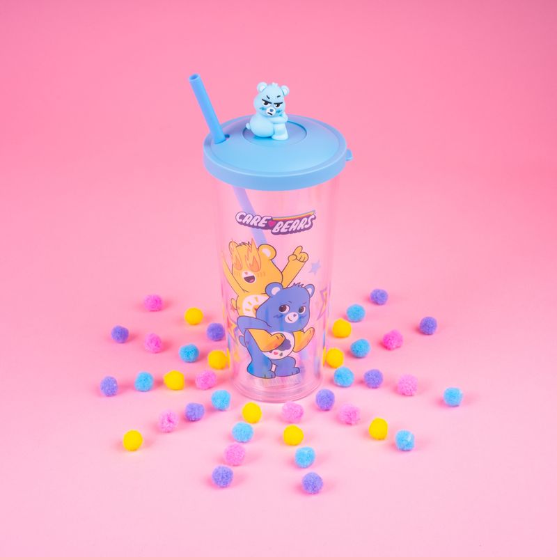 Vaso-de-pl-stico-de-la-colecci-n-care-bears-550-ml-azul-con-sorbete-y-oso-de-pl-stico-arriba-de-tapa-Care-Bears-7-19058