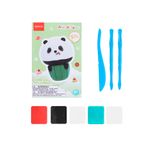 Plastilina-cupcake-5-colores-panda-10cm-x-4cm-x-15cm-serie-animal-faces-Animal-Faces-1-18620
